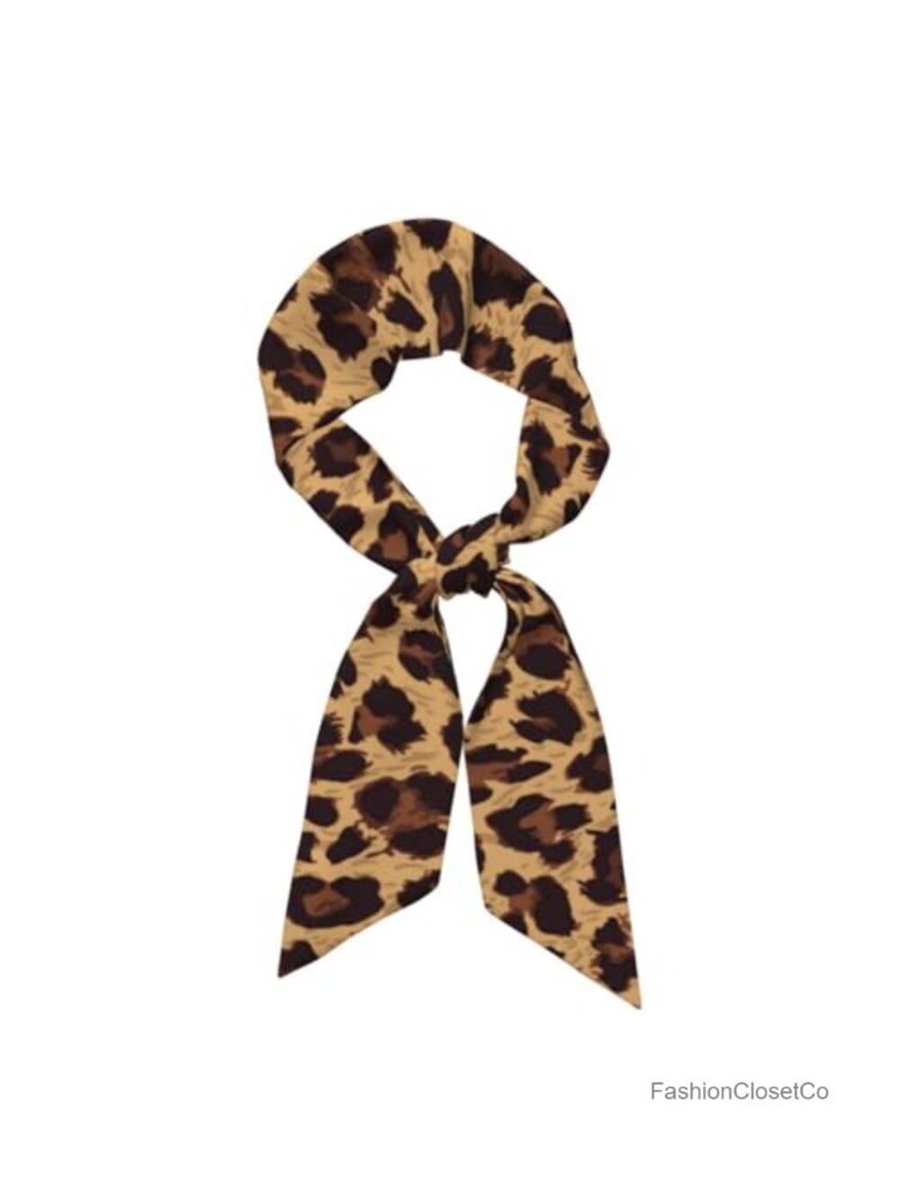 Silk-Like Polyester Fashion Scarf - Bag Handle Wrap, Neck Scarf, Hair Accessory
